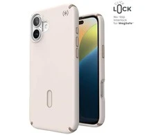 Dėklas Speck Presidio2 Pro ClickLock &amp; MagSafe do iPhone 16 Plus smėlio spalva
