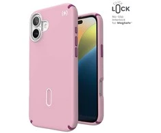 Dėklas Speck Presidio2 Pro ClickLock &amp; MagSafe do iPhone 16 Plus rožinė