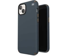 Speck Presidio2 Pro - dėklas skirtas Apple iPhone 15 Plus / 14 Plus su MICROBAN coating Charcoal / Cool Bronze / Slate