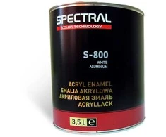 SPECTRAL Dažai S-800 Baltas Alium. 3.5 l RAL9006