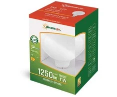 „Spectrum LEMP LED“ E27 G125 11W 2700K 1250LM MT