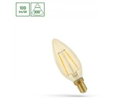 Spectrum LEMPUTĖ LED E14 B35 4.9W 490LM 2400K