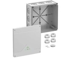 SPELSBERG DĖŽUTĖ PASKIR 252X252X120 IP55/IP66 IK07