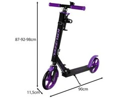 Spidoo scooter violetinė Kruzzel 25630