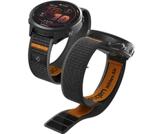 SPIGEN ATHLEX AIR GARMIN QUICK RELEASE 22 MM AKTYVUS Juodas/ORANŽINIS