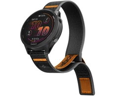 SPIGEN ATHLEX AIR GARMIN QUICK RELEASE 22 MM AKTYVUS Juodas/ORANŽINIS