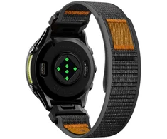 Spigen AthLex Air Garmin QuickFit 22 mm aktyvus juodos spalvos/oranžinės spalvos