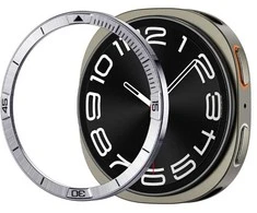 Spigen Bezel Tune (Pilot), sidabrinis - Galaxy Watch 8 (44mm)