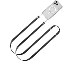 Spigen DA30L LAnyard Strap Crossbody juodas