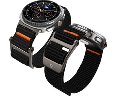 Spigen DuraPro Flex apyrankė skirti Samsung Galaxy Watch 40/44/46 mm – juodos spalvos