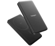 Spigen EA2205MQ ESSENTIAL MagSafe išrorinė baterija 5000MAH 22.5W QI2 JUODA