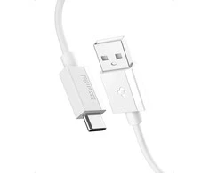 Spigen EB6010CC USB-C Cable 60W 200 cm - Baltas