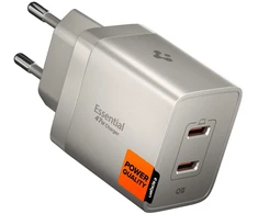 Spigen EE472EU-GAN ESSENTIAL 2 PRIEVADŲ TINKLO ĮKROVIKLIS 47W NATURAL TITANIUM