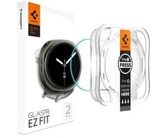 Spigen Glass tR EZ Fit 2 Pack - Samsung Galaxy Watch 8 (40mm)