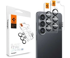 Spigen Glas.Tr Ez Fit Optik Pro HD Kamera Cover 2-pack skirtas Samsung Galaxy S26 Ultra – Juodas