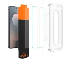 „Spigen Glass tR EZ Fit Pro HD“ 1 vnt., skaidrus – „Samsung Galaxy S25 FE“