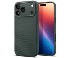 Spigen Liquid Air dėklas skirtas Apple iPhone 17 [Pro] – žalios spalvos