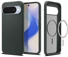 Spigen Liquid Air dėklas skirtas Google Pixel 10 / 10 Pro – žalios spalvos