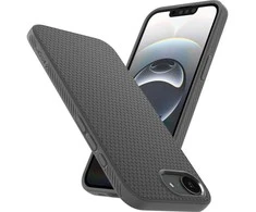 „Spigen Liquid Air“ dėklas, skirtas „iPhone 16e / 17e“ – pilkas