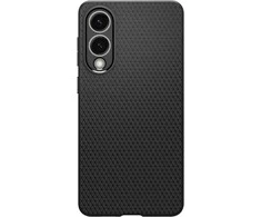 Spigen Liquid Air dėklas skirtas Samsung Galaxy S25 Edge – juodos spalvos