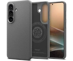 Spigen Liquid Air Mag MagSafe dėklas skirtas Samsung Galaxy S26+ – pilkos spalvos
