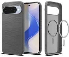 Spigen Liquid Air MagSafe dėklas skirtas Google Pixel 10 / 10 Pro – pilkos spalvos