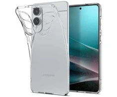 Spigen Liquid Crystal dėklas skirtas Samsung Galaxy S25 Edge – skaidrus