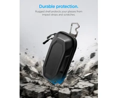 Spigen Lock Fit Sunglasses Case, juodas