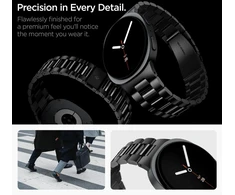 SPIGEN MODERN FIT 316L DIRŽELIS SAMSUNG GALAXY WATCH 8 / 9 / CLASSIC (40 / 44 / 46 MM) Juodas