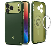 Dėklas SPIGEN case NANO POP HYBRID compatible with MagSafe for IPHONE 18 Pro Max / 17 Pro Max avo žalias