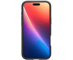 Spigen Optik Armor MagSafe dėklas skirtas Apple iPhone 17 Pro – juodos spalvos