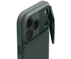 Dėklas Spigen Optik Armor MagSafe, abyss žalias - iPhone 17 Pro Max