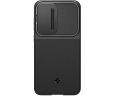 Spigen Optik Armor dėklas skirtas Samsung Galaxy S24 FE – juodos spalvos