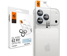 Spigen OPTIK PRO GLAS.TR EZ FIT KAMEROS APSAUGA 2-PACK IPHONE 18 PRO / 18 PRO MAX ŠVIESIAI MĖLYNA