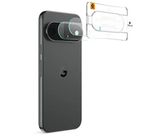 Spigen OPTIK PRO GLAS.TR EZ FIT KAMEROS APSAUGA 2-PACK GOOGLE PIXEL 11 PRO XL SKAIDRI