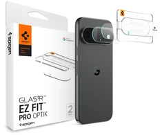 Spigen OPTIK PRO GLAS.TR EZ FIT KAMEROS APSAUGA 2-PACK GOOGLE PIXEL 11 SKAIDRI