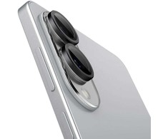 Spigen Optik Pro GLAS.TR "Ez Fit" 2-pack Camera Cdėklas skirtas Samsung Galaxy S25 Edge – juodos spalvos
