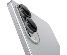 Spigen Optik Pro GLAS.TR "Ez Fit" 2-pack Camera Cdėklas skirtas Samsung Galaxy S25 Edge – juodos spalvos