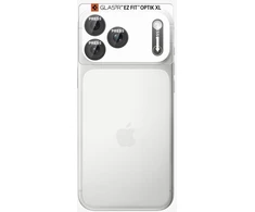 Spigen OPTIK PRO XL GLAS.TR EZ FIT KAMEROS APSAUGA IPHONE 18 PRO MAX DARK Pilkas
