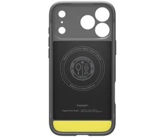 Spigen Rugged Armor Mag MagSafe dėklas skirtas Apple iPhone 17 Pro – pilkos spalvos