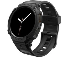 „Spigen Rugged Armor Pro“, matinis juodas - „Galaxy Watch 8“ (40 mm)