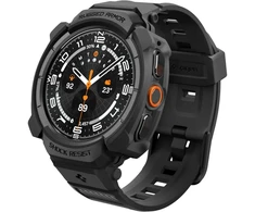 SPIGEN RUGGED ARMOR PRO SAMSUNG GALAXY WATCH ULTRA 2 2026 (47 MM) MATINĖ JUODA