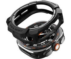 Spigen RUGGED ARMOR Samsung Galaxy WATCH ULTRA 2 2026 (47 MM) MATINĖ JUODA