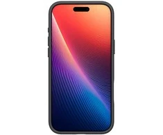 Spigen Silicone Fit MagSafe dėklas skirtas Apple iPhone 17 Pro – juodos spalvos
