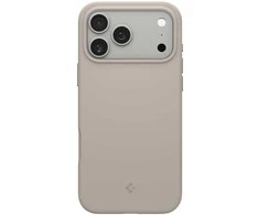Dėklas Spigen Silicone Fit MagSafe, stone – Apple iPhone 17 Pro