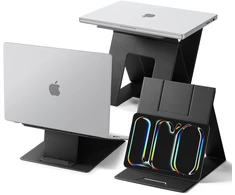 Spigen Slim Fold Nešiojamas kompiuteris Stand & Standing Desk LD201-S10, juodas
