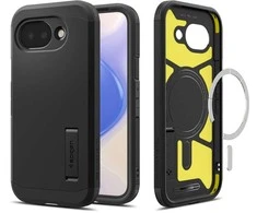 Spigen Tough Armor MAG MagSafe dėklas Google Pixel 10A juodos spalvos