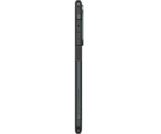 Spigen Tough Armor MagSafe dėklas skirtas Samsung Galaxy S25 Edge – Žalias/juodos spalvos