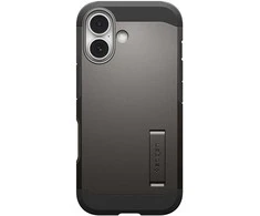 Spigen Tough Armor "T" MagSafe dėklas skirtas Apple iPhone 17 – pilkos spalvos