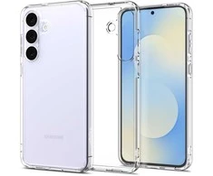 Spigen Ultra Hybrid dėklas skirtas Samsung Galaxy S25 FE – skaidrus